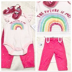 🆕Girl’s 3pc Shimmering THE FUTURE IS ME Set